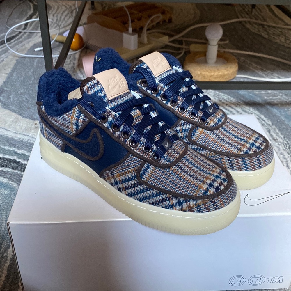 Nike X Pendleton NikeID Air Force 1s Women’s Size 7 NIB